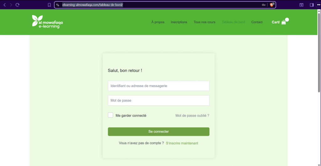 Tutoriel suivre un cours 1