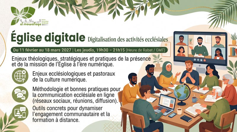 Église digitale | Digitalisation des activités ecclésiales